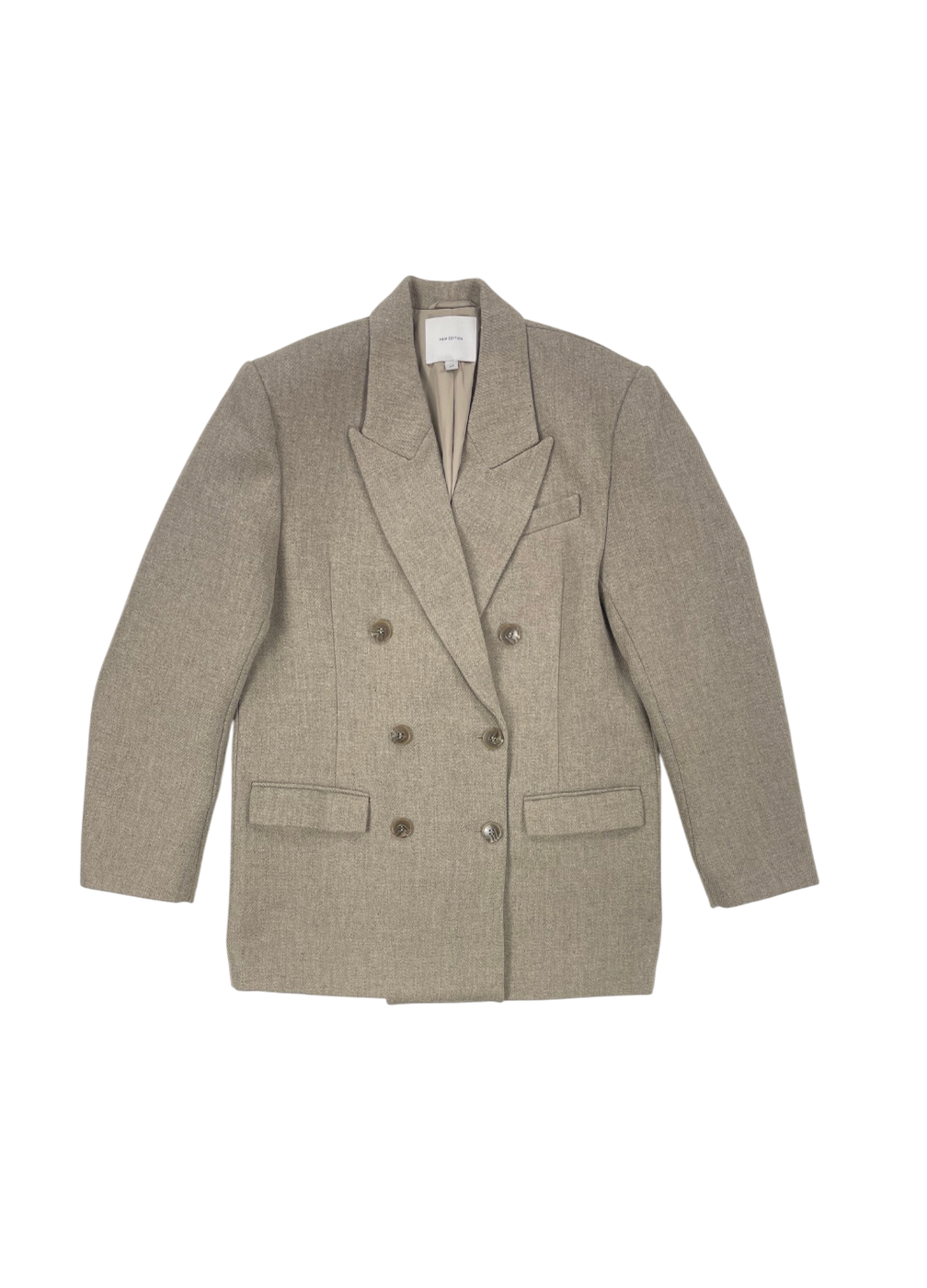 Blazer oversize jaspeado